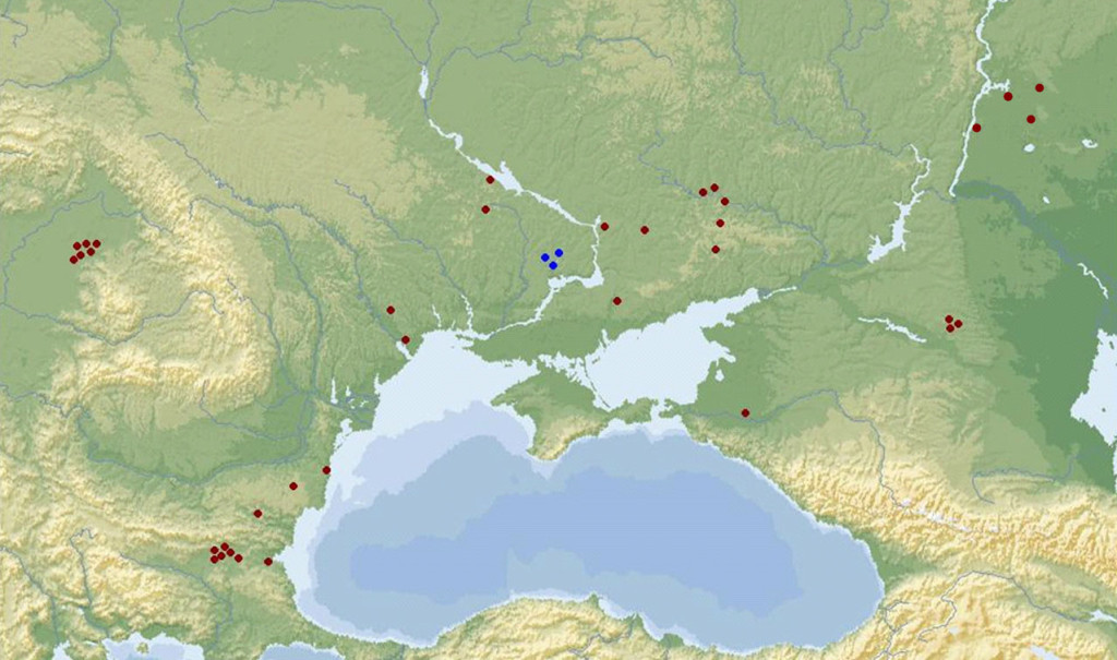 Samples from the the Northern Pontic and its adjacent areas Samples from the the Northern Pontic and its adjacent areas